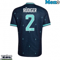 Germany Antonio Rudiger #2 Replica Away Shirt World Cup 2026 Short Sleeve